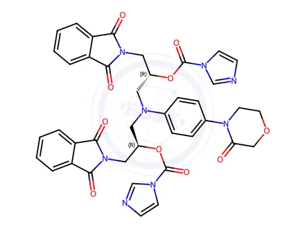 Chemical structure of Rivaroxaban Impurity 450