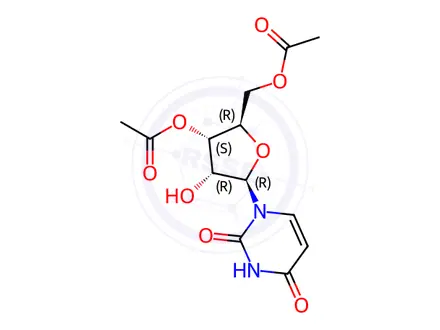 Chemical structure of 3,5-diacetyluridine