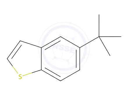 Chemical structure of 5-(tert-Butyl)benzo[b]thiophene