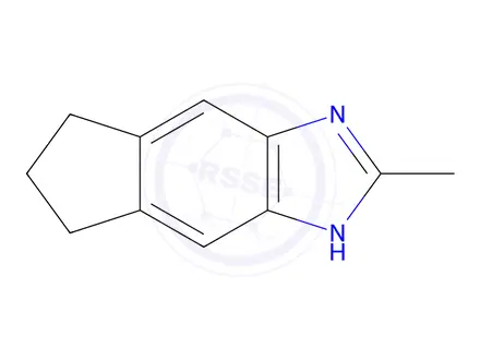 Chemical structure of Indeno[5,6-d]imidazole, 1,5,6,7-tetrahydro-2-methyl-(9CI)