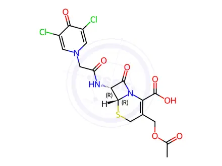 Chemical structure of Cefazedone Impurity 6