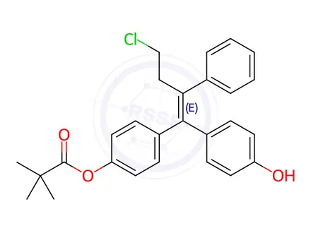 Chemical structure of Toremifene Impurity 7