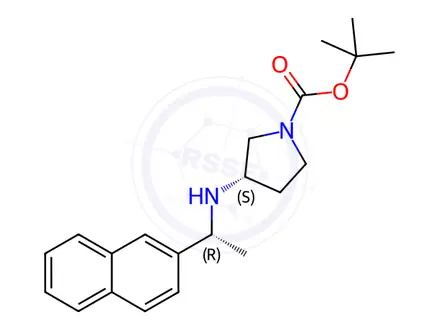Chemical structure of Evocalcet Impurity 100