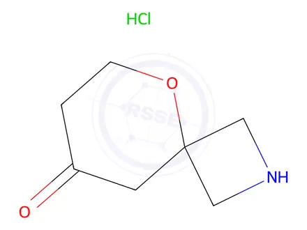 Chemical structure of 5-Oxa-2-azaspiro[3.5]Nonan-8-one hydrochloride