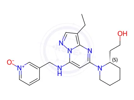 Chemical structure of Dinaciclib