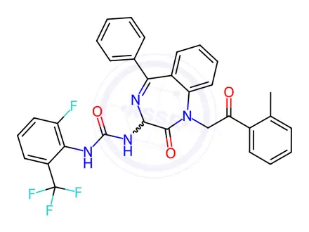 Chemical structure of YM 022 Impurity 231