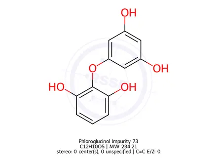 Chemical structure of Phloroglucinol Impurity 348