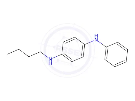 Chemical structure of N-BUTYL-PARA-AMINODIPHENYLAMINE