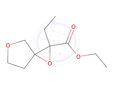 Chemical structure of Ethyl 2-ethyl-1,5-dioxaspiro[2.4]heptane-2-carboxylate