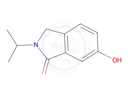 Chemical structure of 6-Hydroxy-2-isopropylisoindolin-1-one