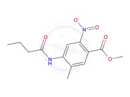 Chemical structure of Telmisartan Impurity 125