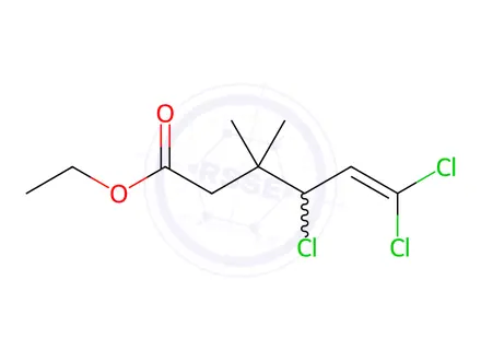 Chemical structure of Permethrin Impurity 36