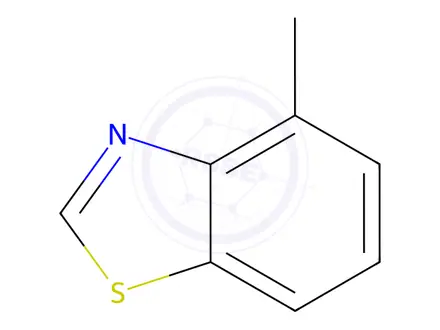 Chemical structure of 4-Methylbenzothiazole