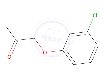 Chemical structure of 1-(3-CHLOROPHENOXY)-2-PROPANONE