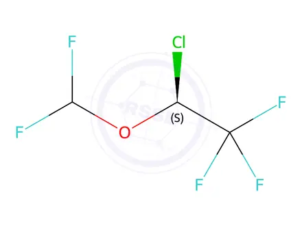 Chemical structure of Isoflurane Impurity 29