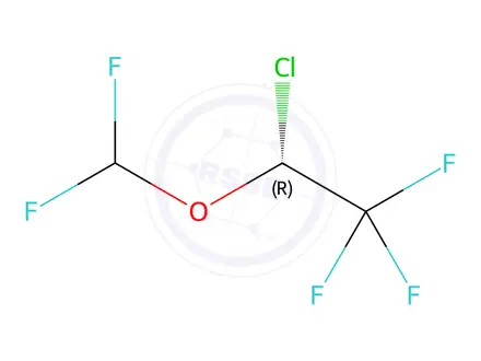 Chemical structure of Isoflurane Impurity 28