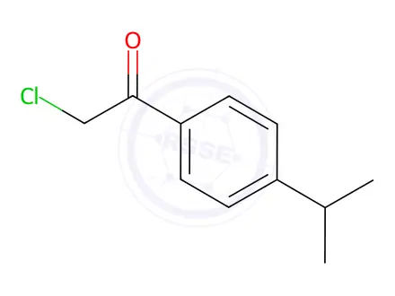 Chemical structure of 2-Chloro-1-(4-isopropylphenyl)ethanone