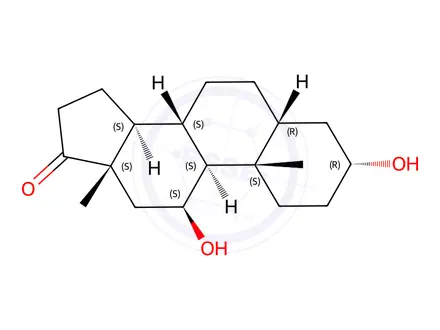 Chemical structure of 11β-Hydroxyetiocholanolone