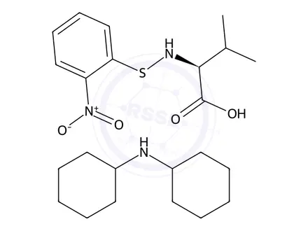 Chemical structure of Valine Impurity 124