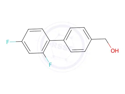 Chemical structure of (2',4'-Difluoro-[1,1'-biphenyl]-4-yl)methanol