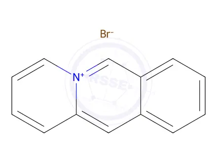 Chemical structure of Benzo[b]quinolizinium,bromide