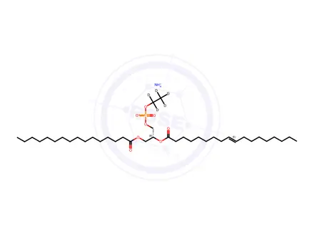 Chemical structure of Phosphatidylethanol d5