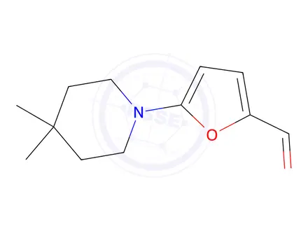Chemical structure of 5-(4,4-Dimethylpiperidin-1-yl)furan-2-carbaldehyde