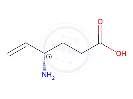 Chemical structure of (S)-Vigabatrin
