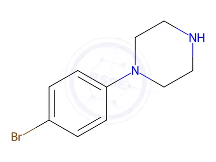 Chemical structure of 1-(4-Bromophenyl)piperazine