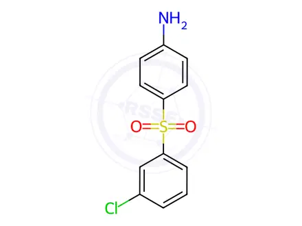 Chemical structure of 4-((3-Chlorophenyl)sulfonyl)aniline