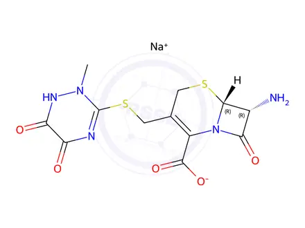 Chemical structure of Ceftriaxone Impurity 81