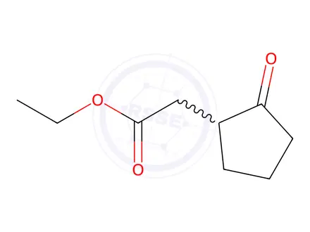 Chemical structure of Ethyl 2-oxocyclopentylacetate