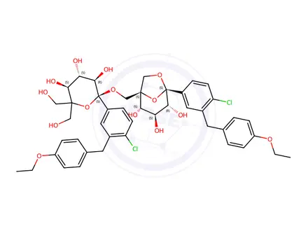 Chemical structure of Ertugliflozin impurity 55
