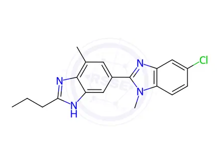 Chemical structure of Telmisartan Impurity 150