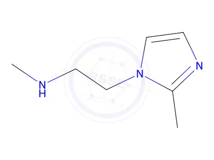 Chemical structure of N-METHYL-2-(2-METHYL-1H-IMIDAZOL-1-YL)ETHANAMINE DIHYDROCHLORIDE