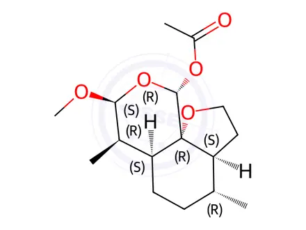 Chemical structure of Artemether EP Impurity C