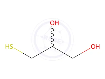 Chemical structure of 1-Thioglycerol