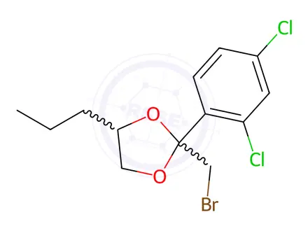Chemical structure of Propiconazole Impurity 21