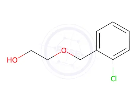 Chemical structure of 2-((2-Chlorobenzyl)oxy)ethan-1-ol