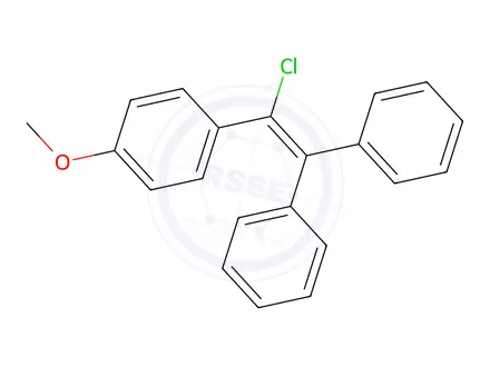 Chemical structure of Chlorotrianisene Impurity 87