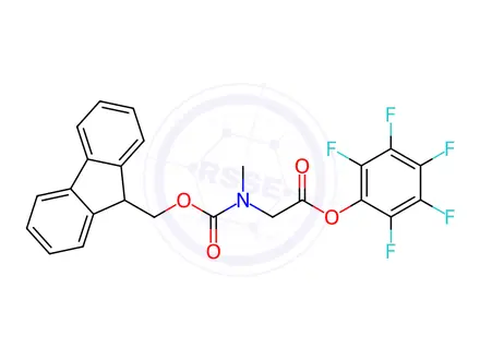 Chemical structure of FMOC-SAR-OPFP