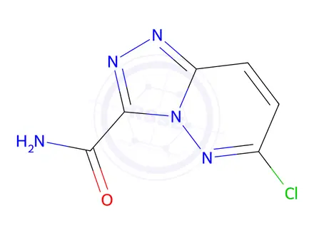 Chemical structure of 6-Chloro-[1,2,4]triazolo[4,3-b]pyridazine-3-carboxamide