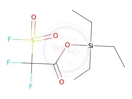 Chemical structure of Triethylsilyl 2,2-difluoro-2-(fluorosulfonyl)acetate