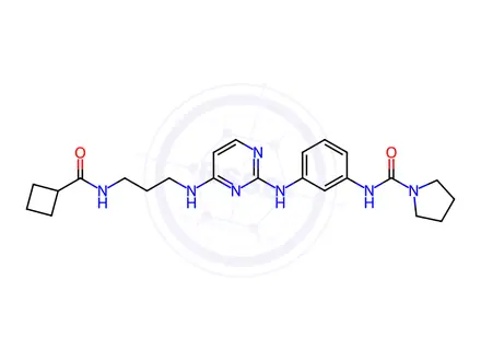 Chemical structure of BX 795 Impurity 130