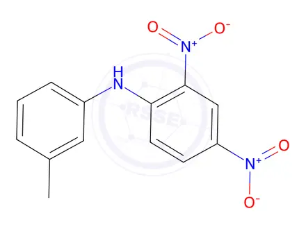 Chemical structure of 2,4-Dinitro-N-(m-tolyl)aniline