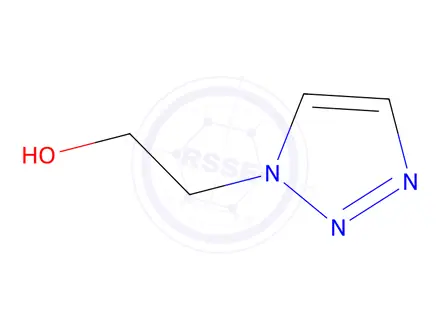 Chemical structure of 1H-1,2,3 triazole-1-ethanol, 97%