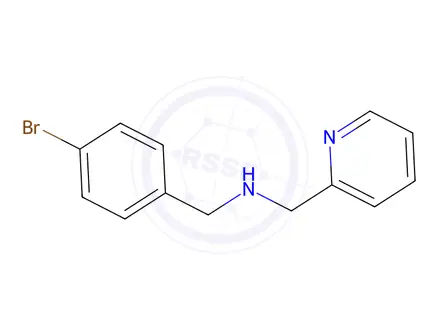 Chemical structure of n-(4-Bromobenzyl)-1-(pyridin-2-yl)methanamine