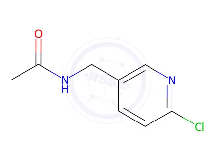 Chemical structure of N-((6-Chloropyridin-3-Yl)Methyl)Acetamide