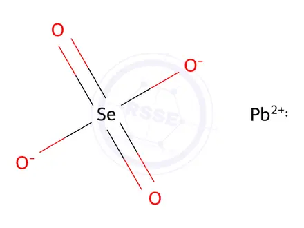Chemical structure of Lead selenate