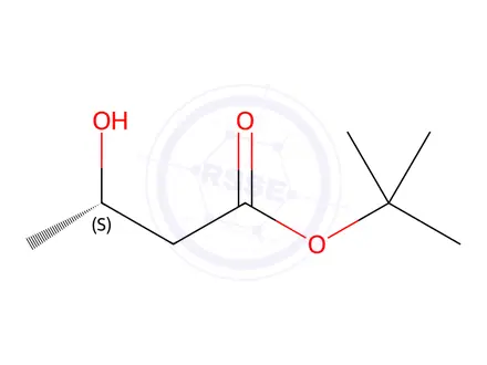 Chemical structure of (S)-3-Hydroxy-butyric acid tert-butyl ester